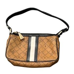L.A.M.B. Brown & Black Y2K Mini Shoulder Bag